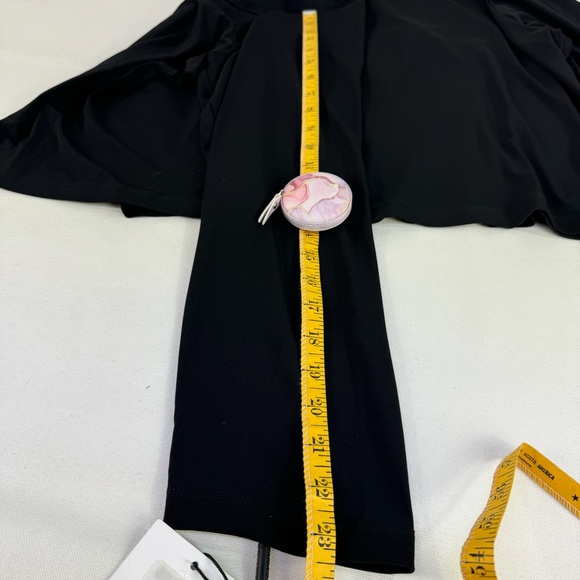 NEW Calvin Klein Vegan Suede Front asymmetrical zip jacket with stretchy back 2X - Picture 11 of 11